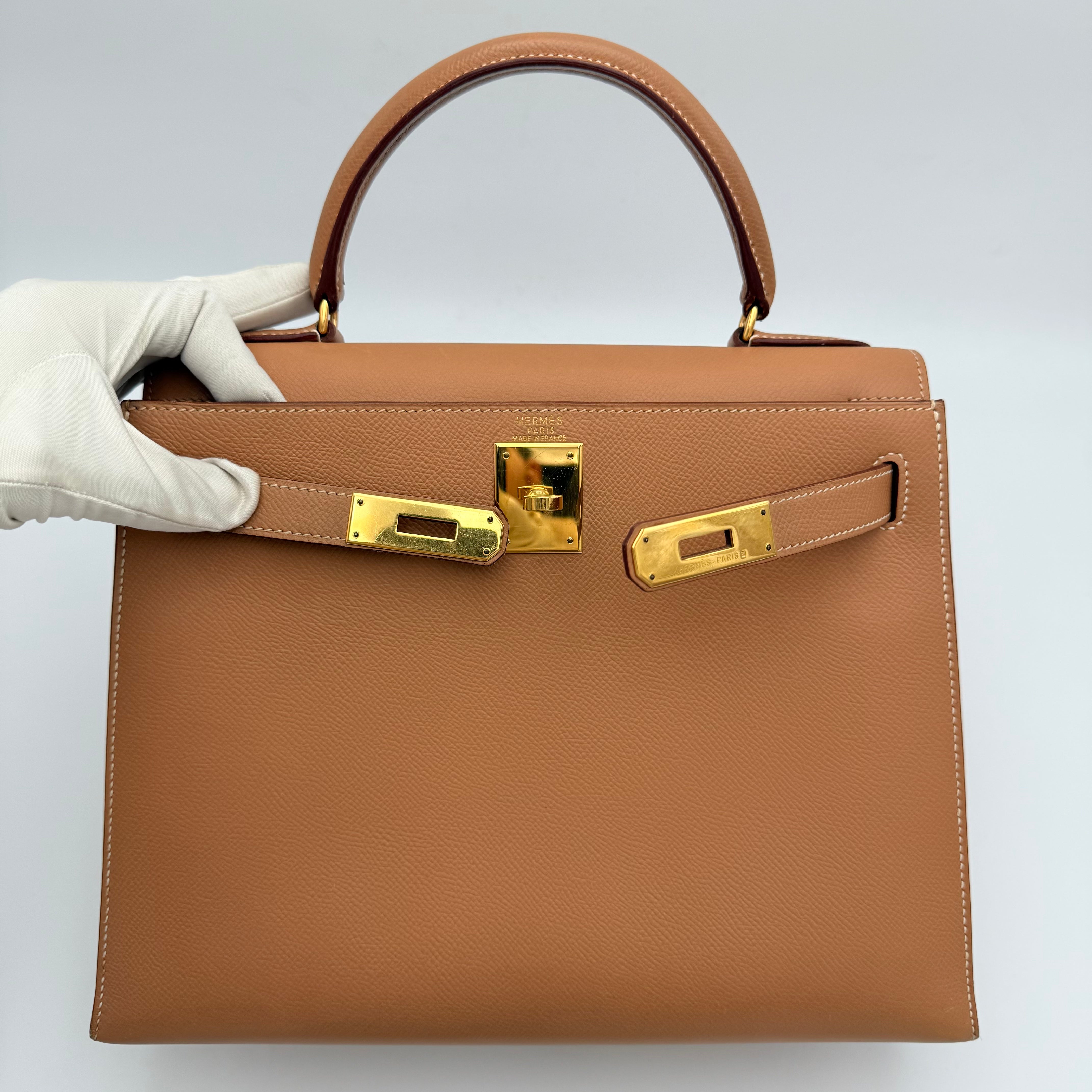 Hermès - Kelly 28 - Sable naturel