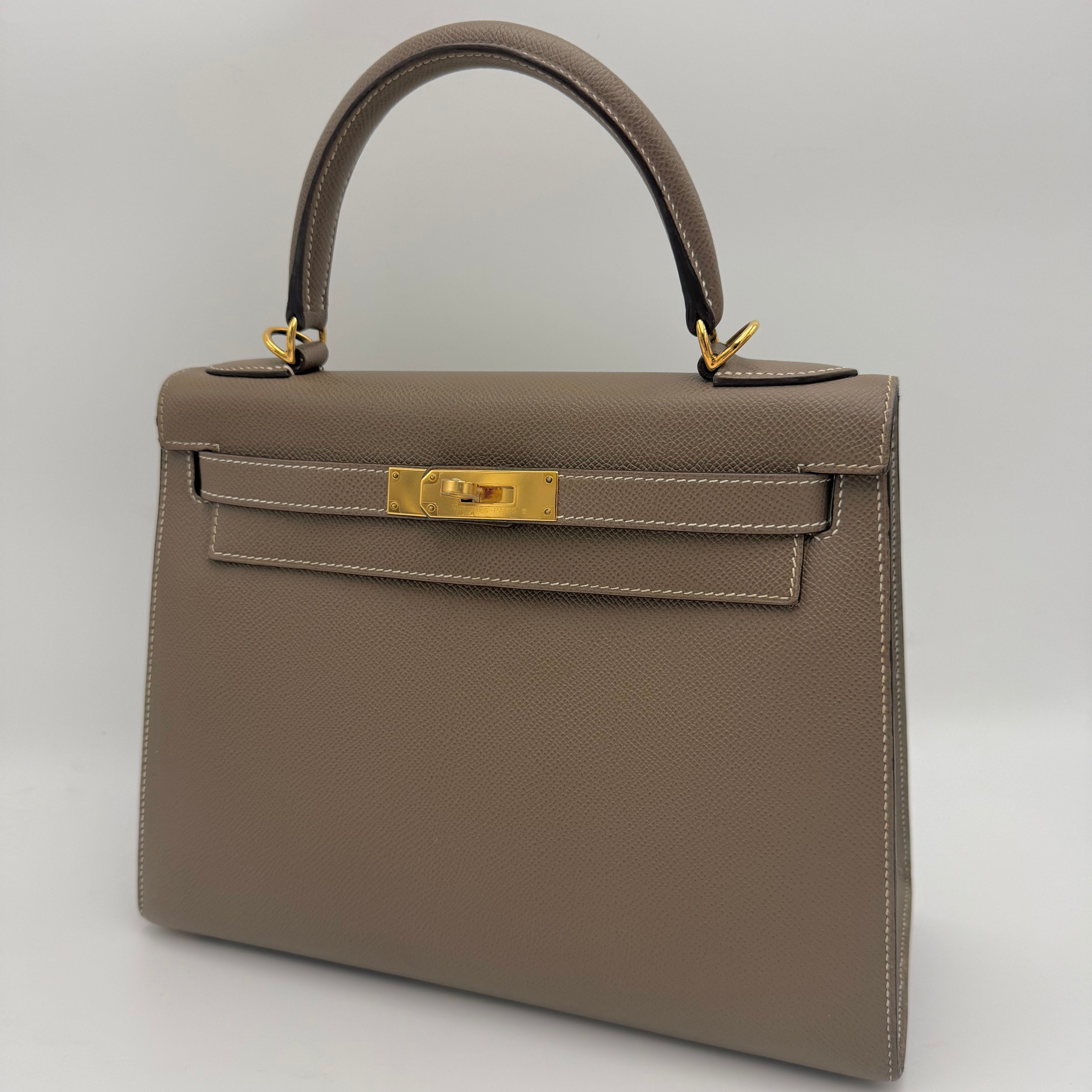 HERMÈS - KELLY 28 - ÉTOUPE