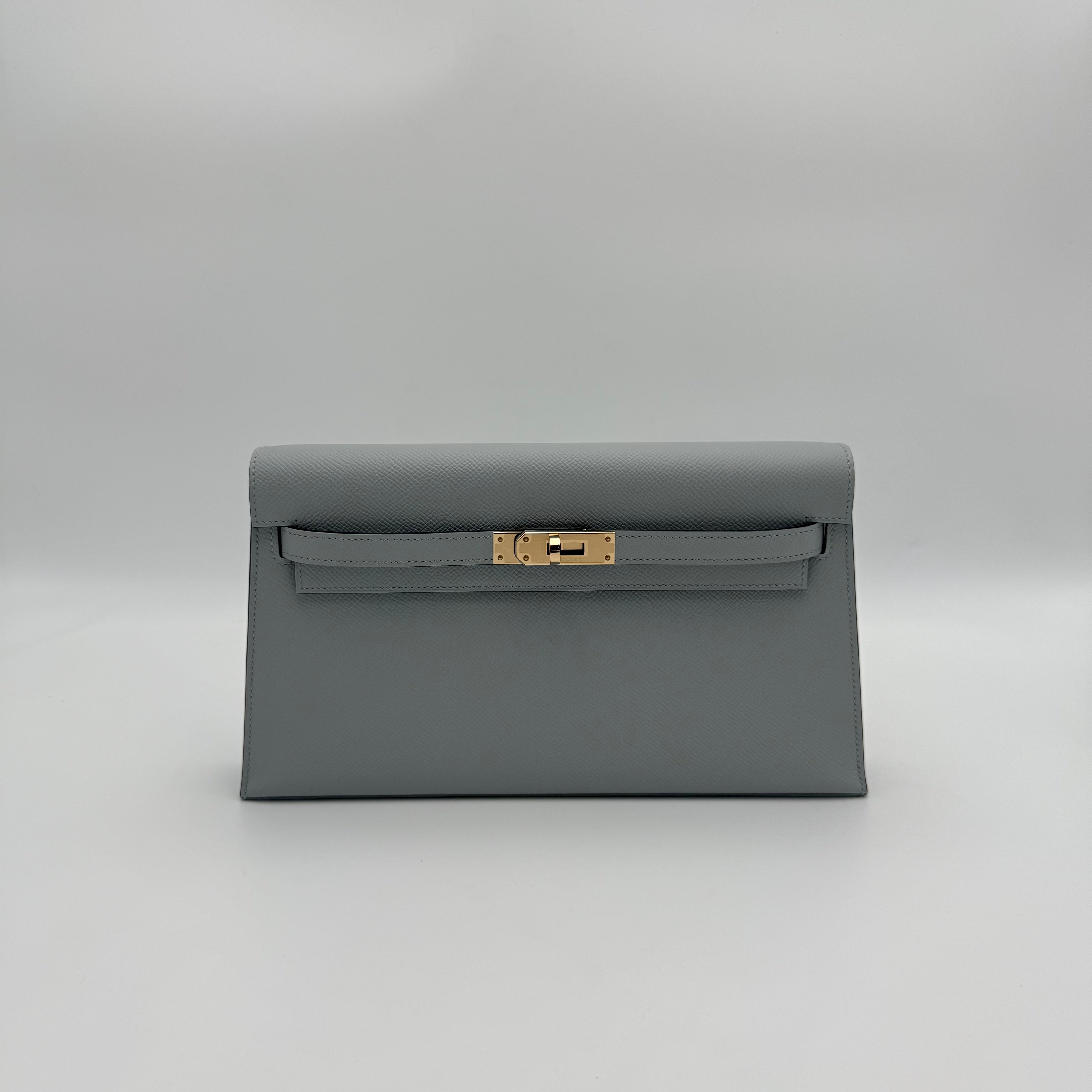 Hermès - Kelly Élan - Bleu glacier