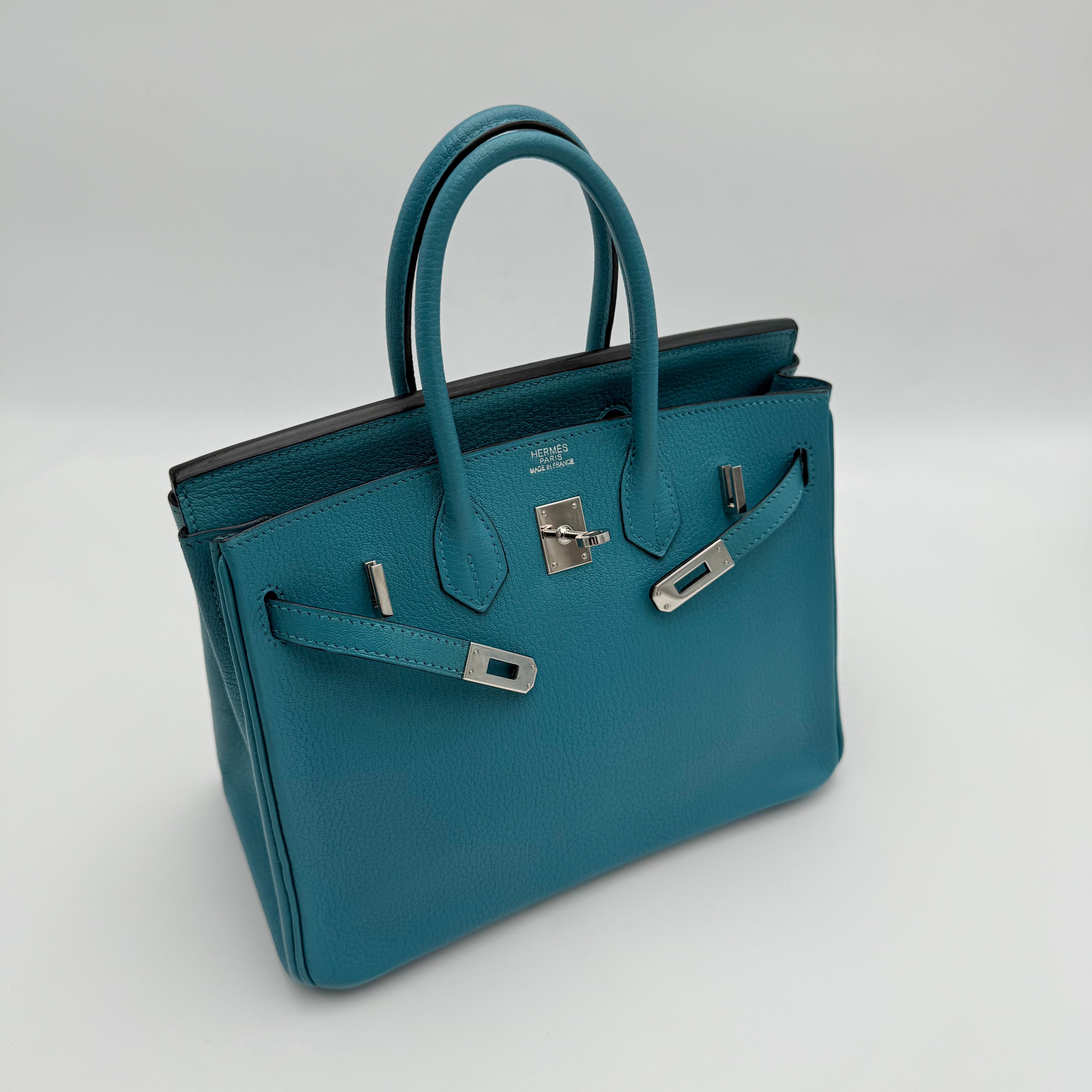 HERMÈS - BIRKIN 25 - TURQUOISE