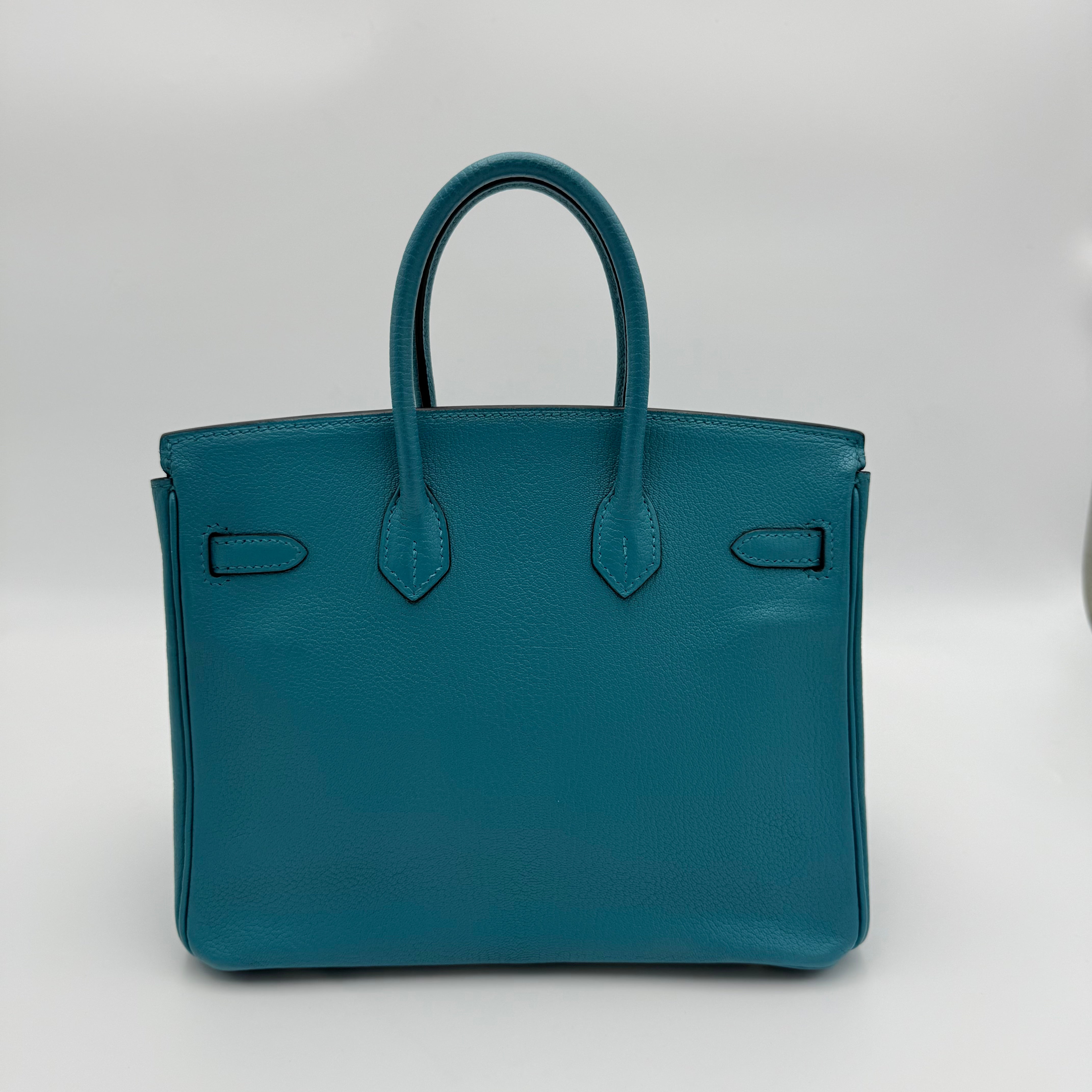 HERMÈS - BIRKIN 25 - TURQUOISE