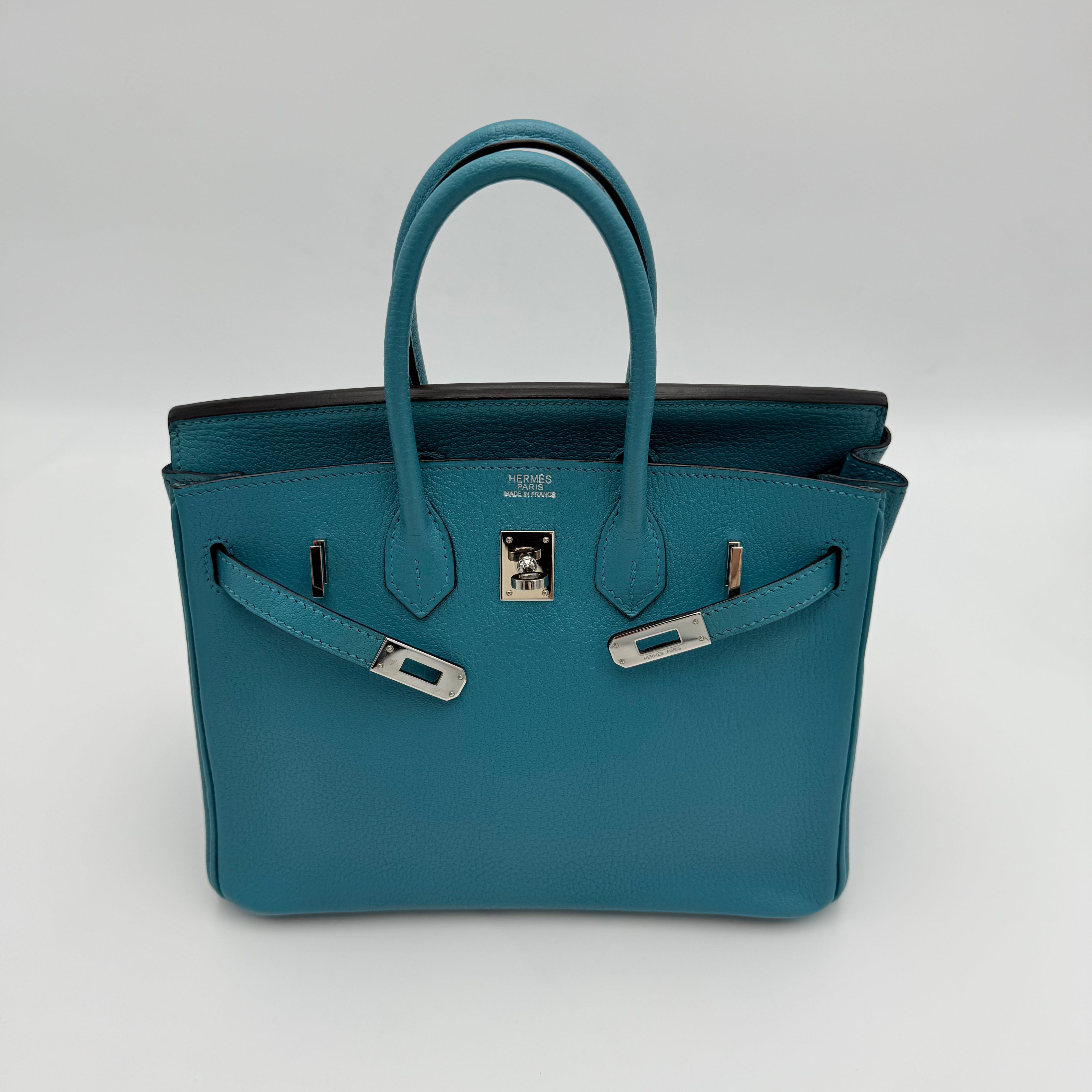 HERMÈS - BIRKIN 25 - TURQUOISE