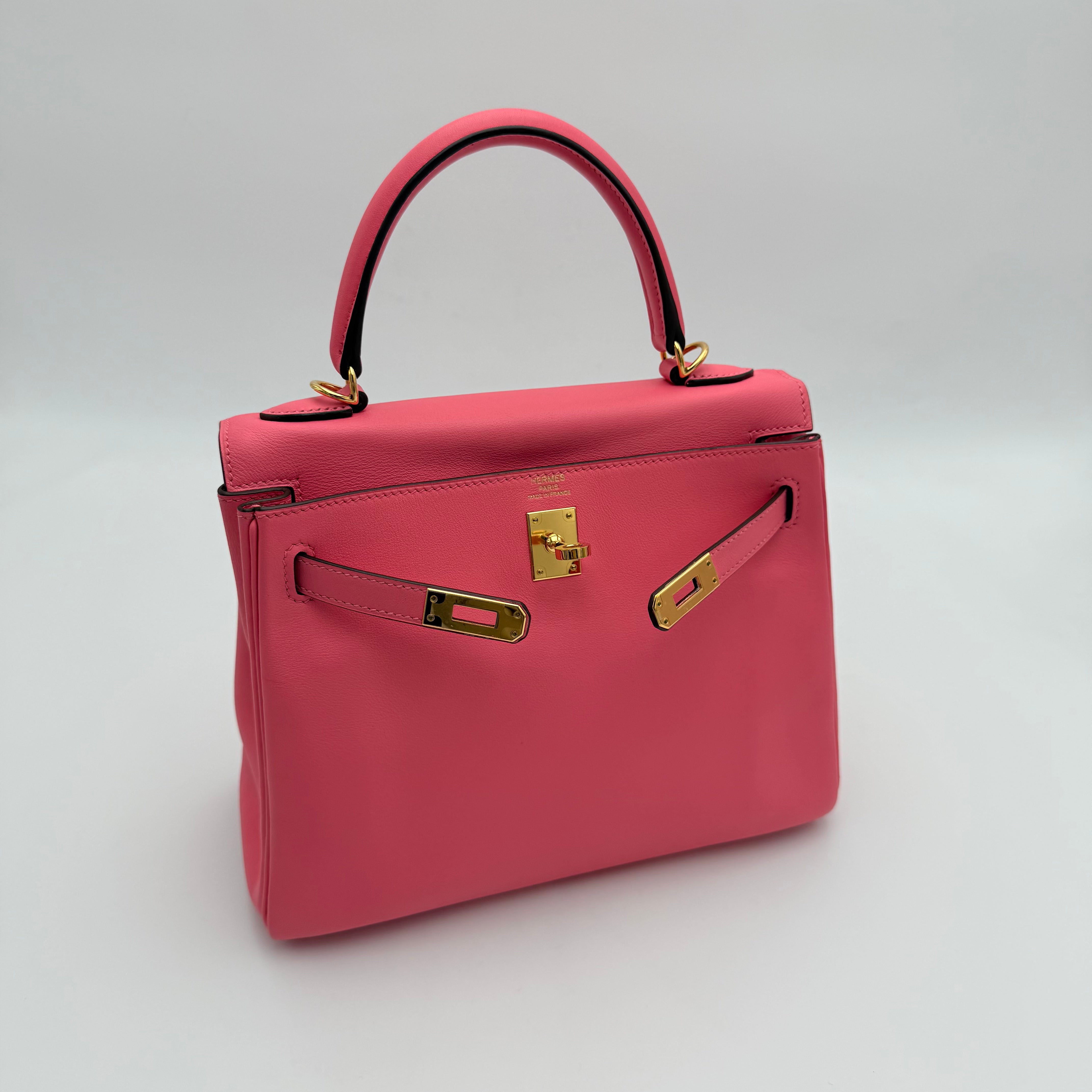 Hermès - Kelly 25 - Rose azalée