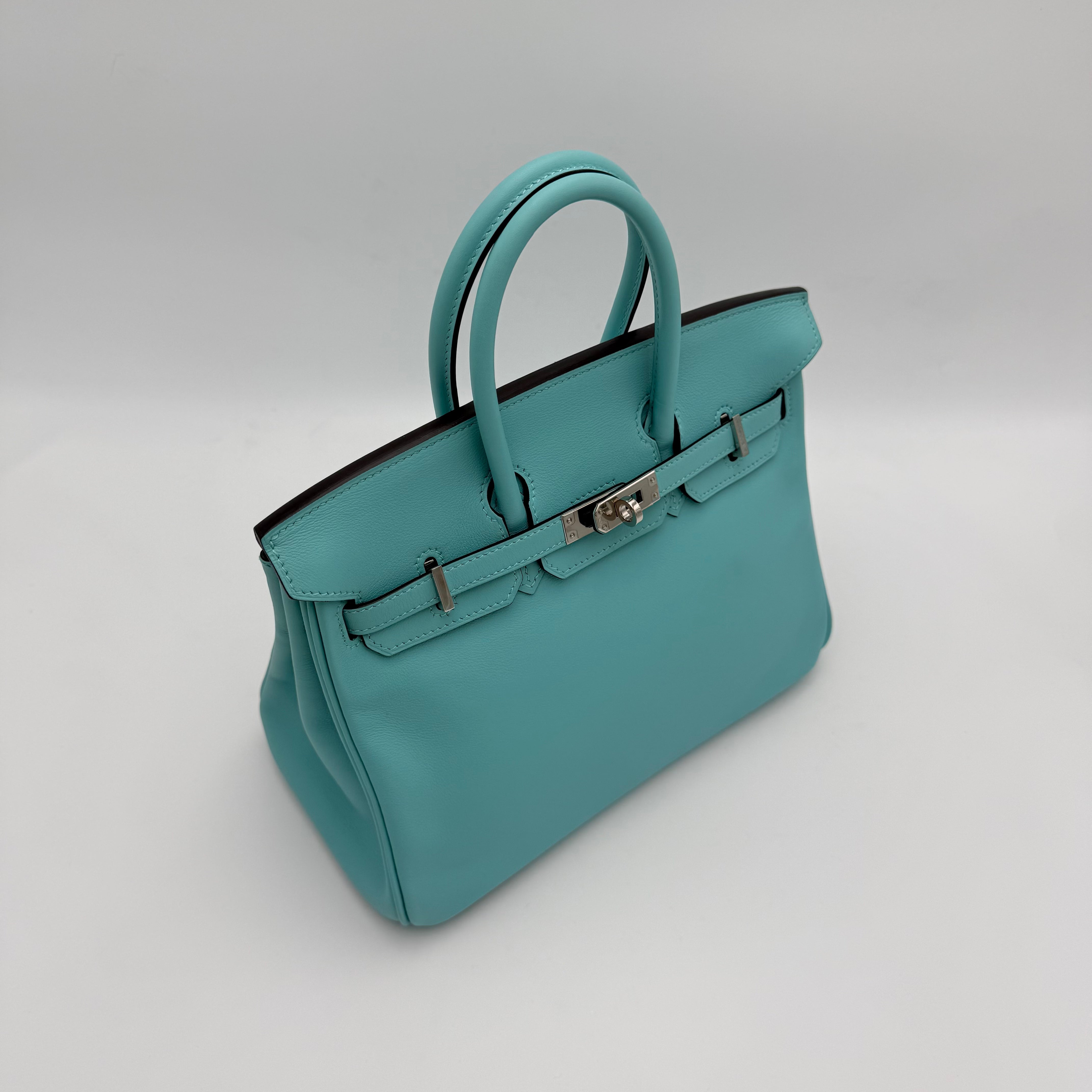 Hermès - Birkin 25 - Bleu atoll