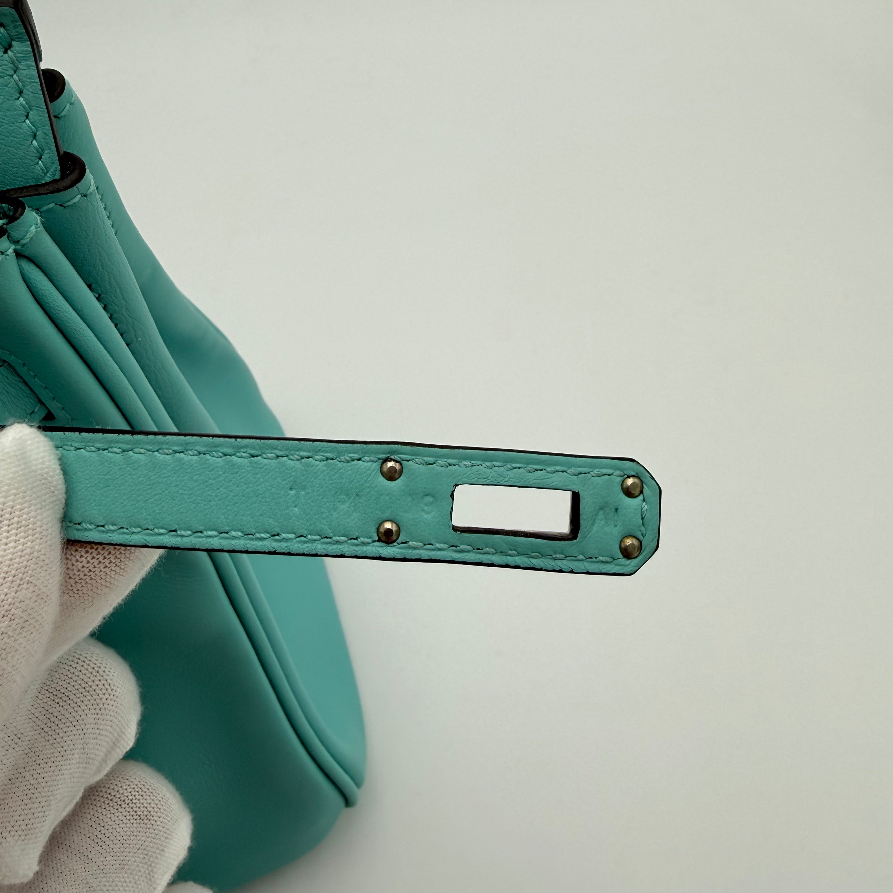 Hermès - Birkin 25 - Bleu atoll