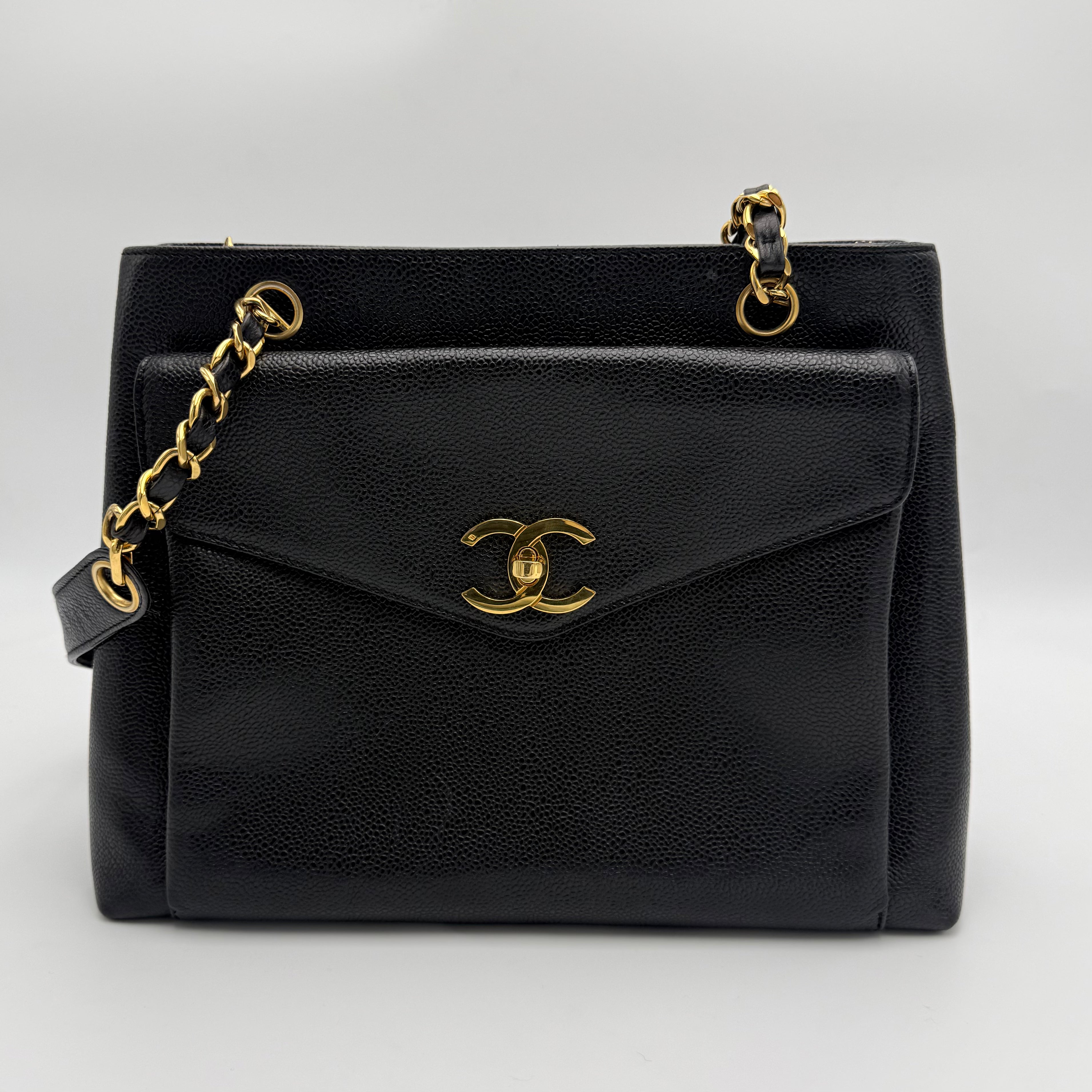 Chanel - Vintage cabas - noir