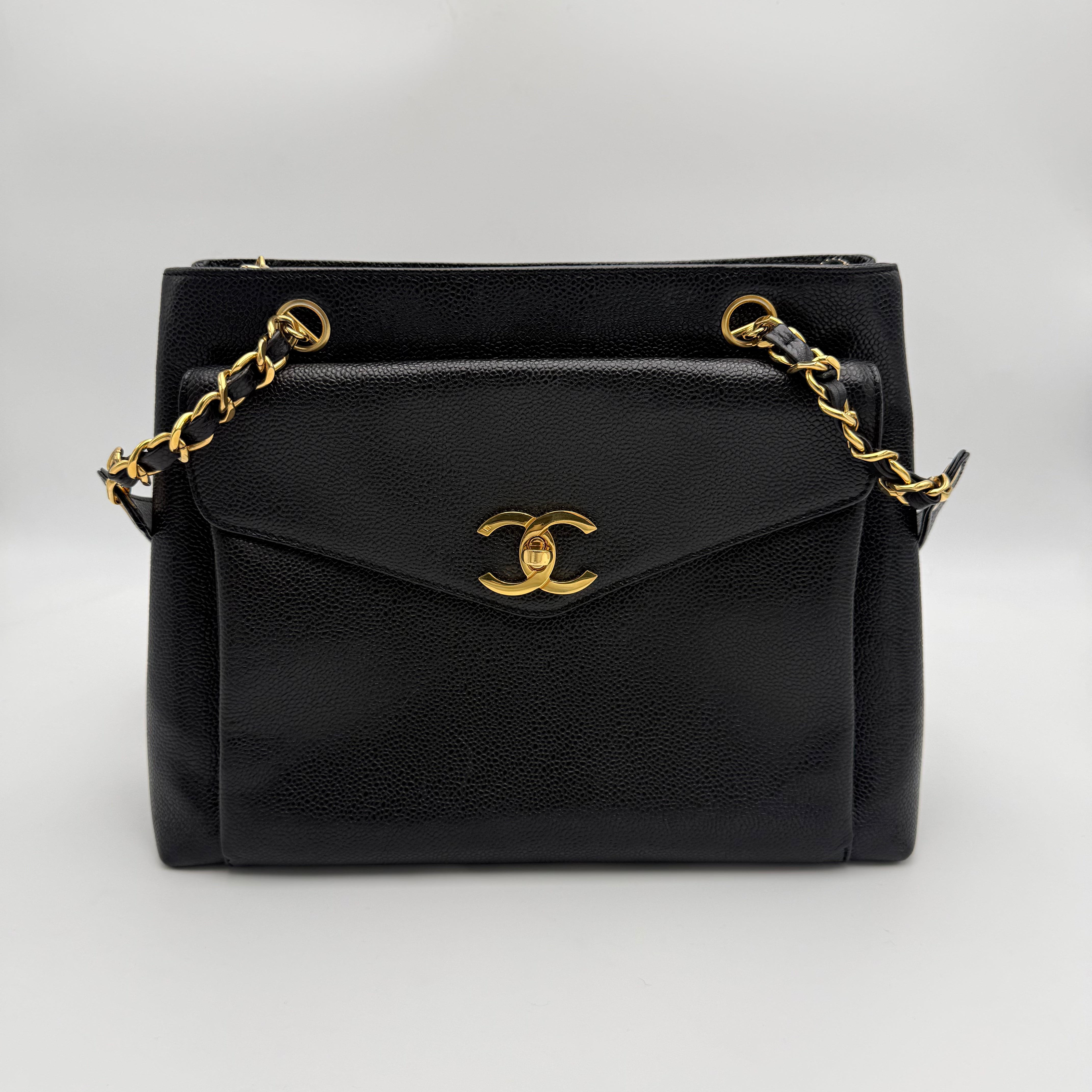 Chanel - Vintage cabas - noir
