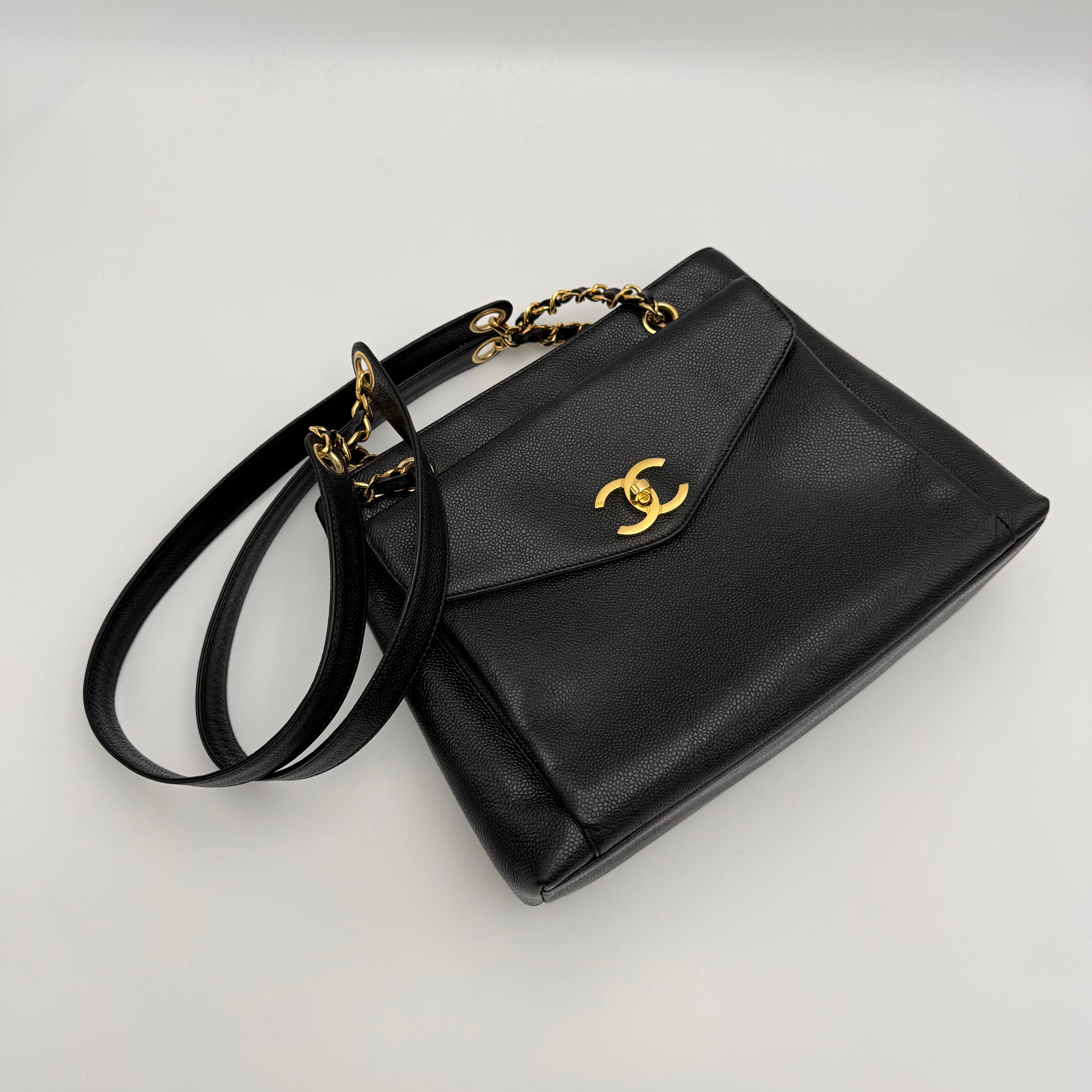 Chanel - Vintage cabas - noir