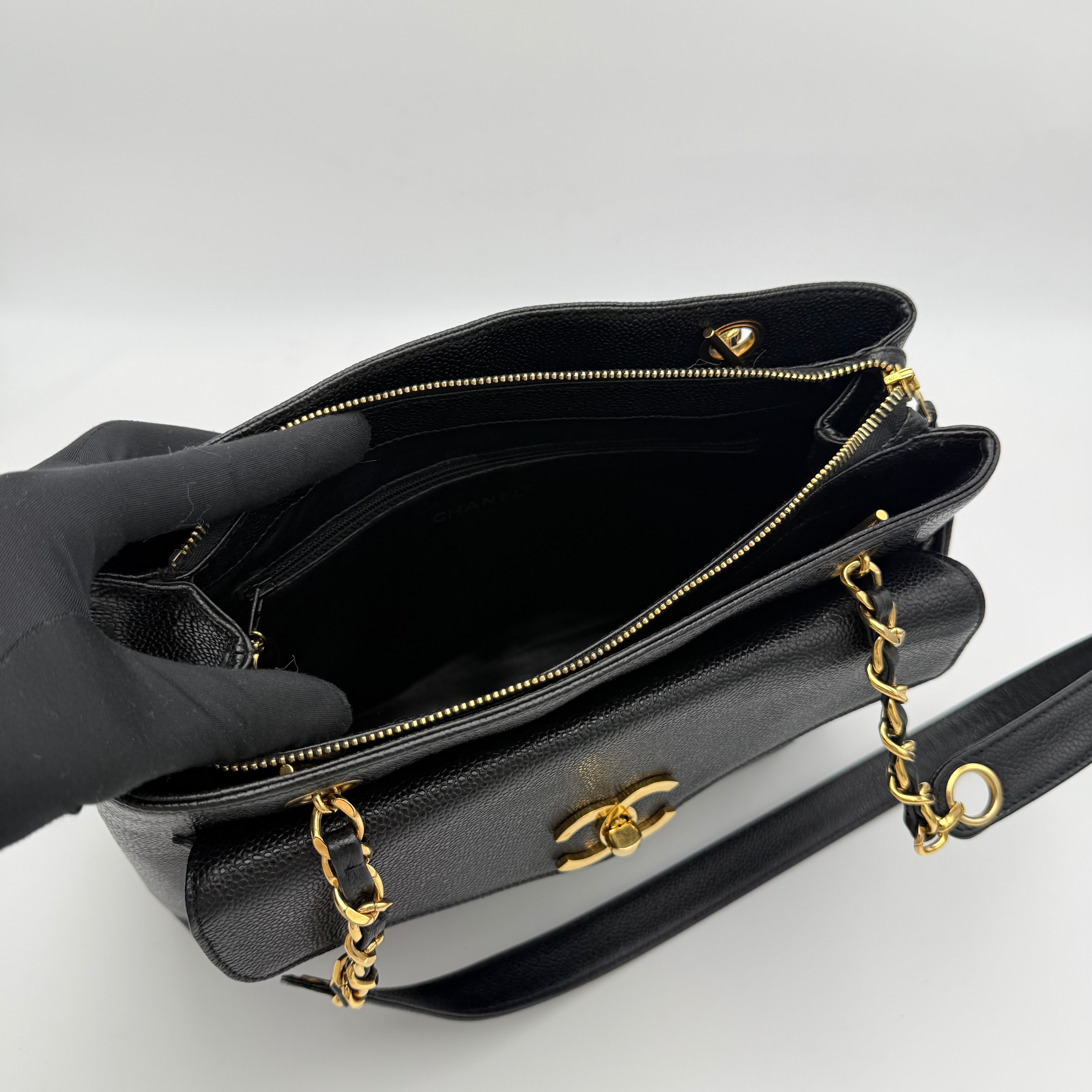 Chanel - Vintage cabas - noir