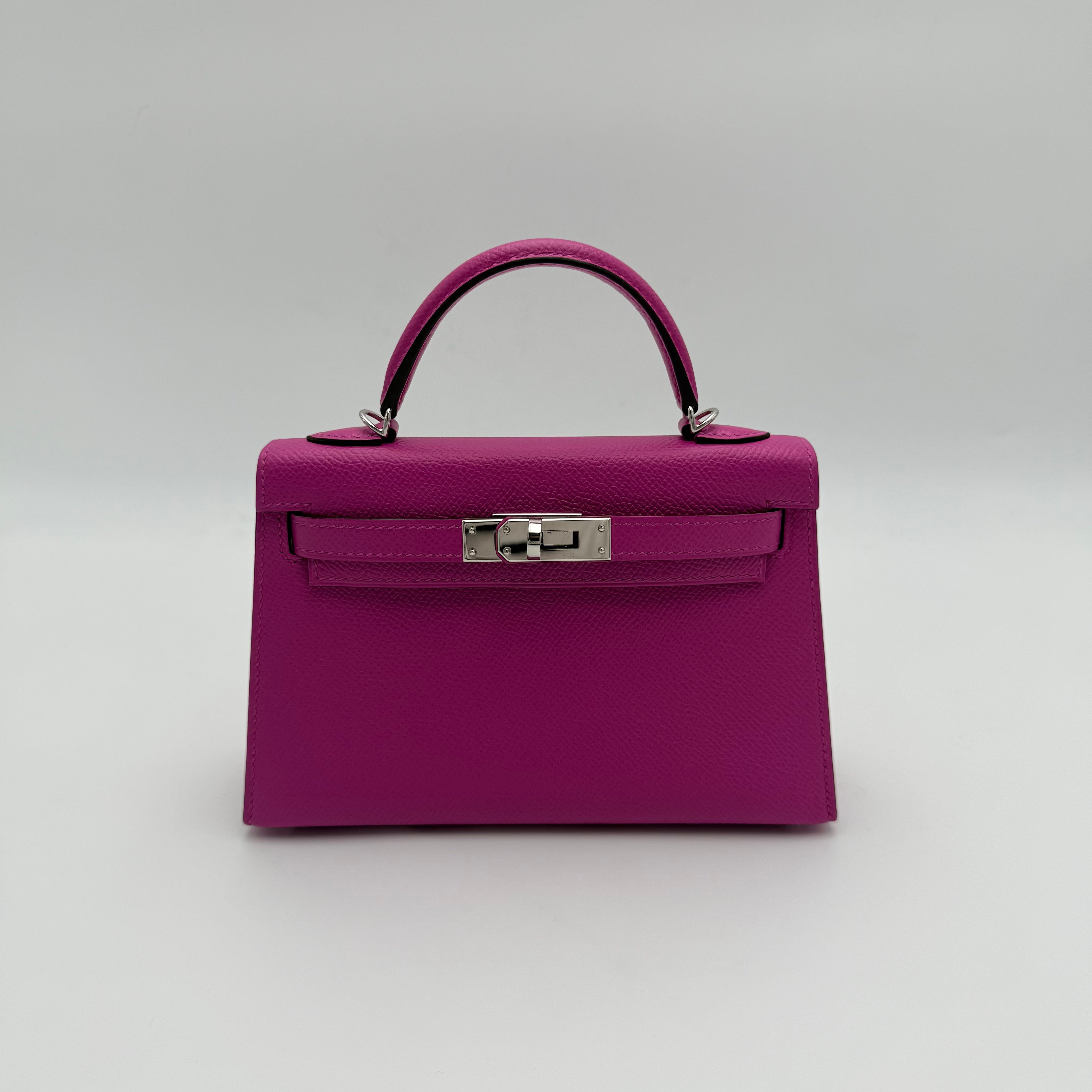 Hermès - Mini Kelly - lila Rose