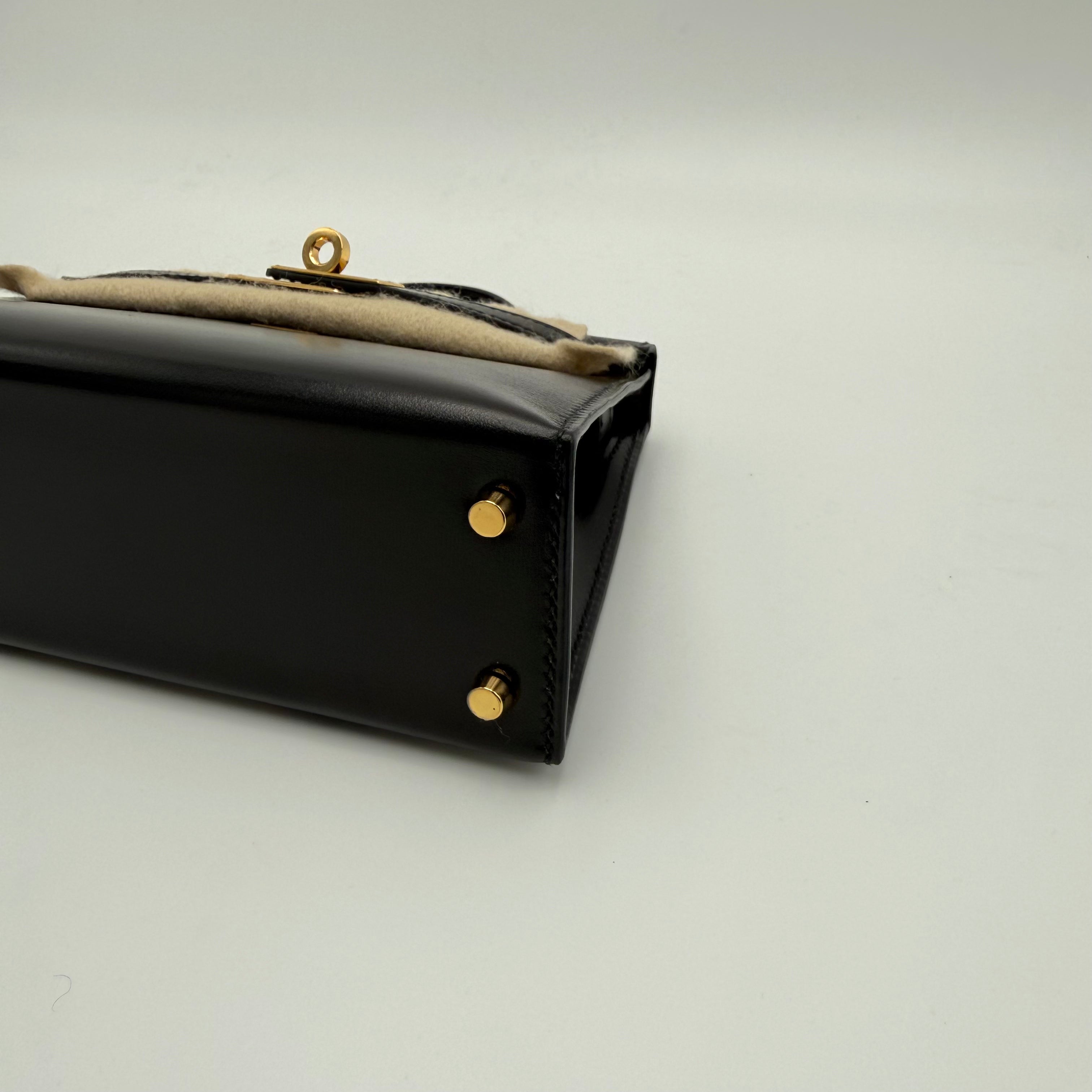 Hermès - Mini Kelly - Noir