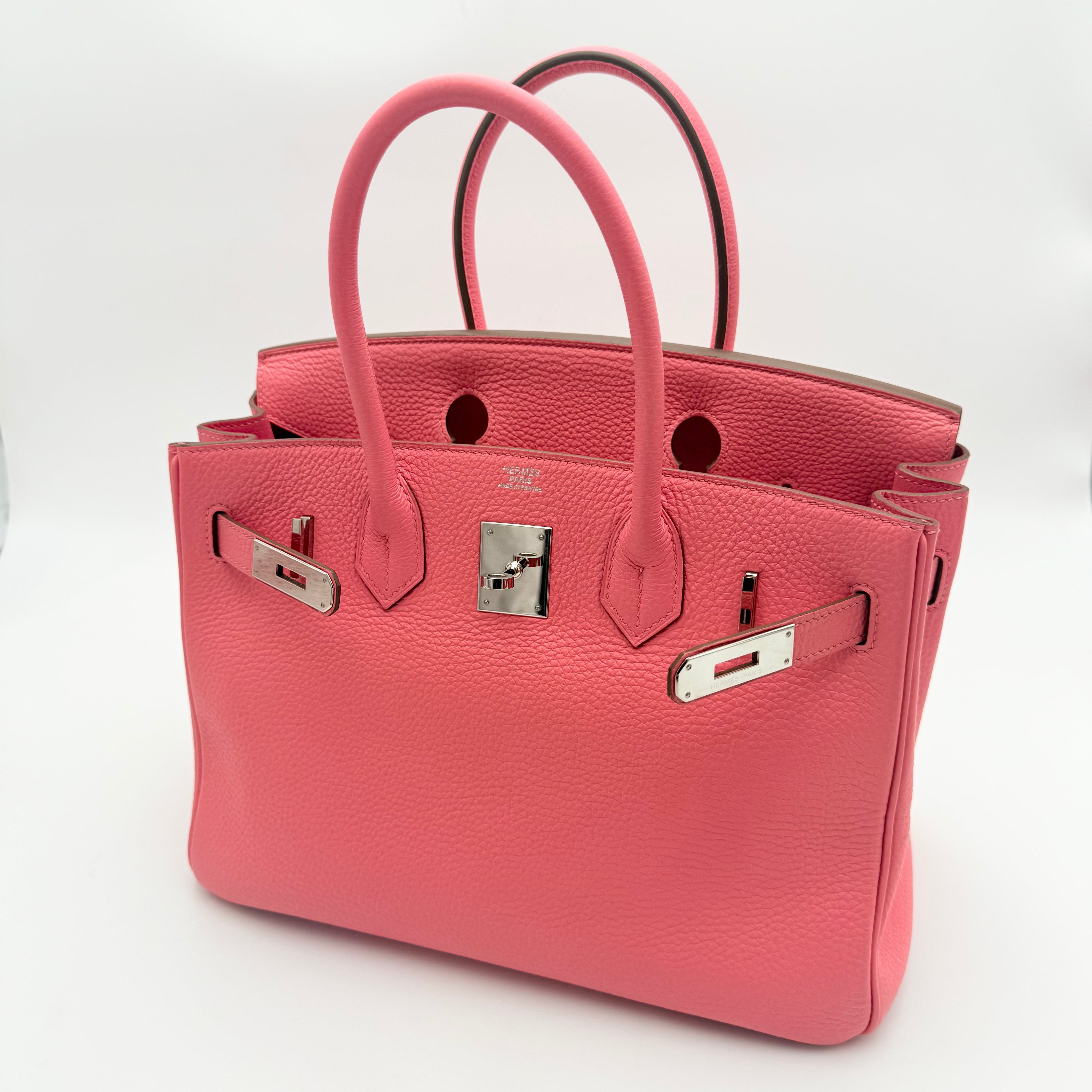 Hermès - Birkin 30 - Rose lipstick