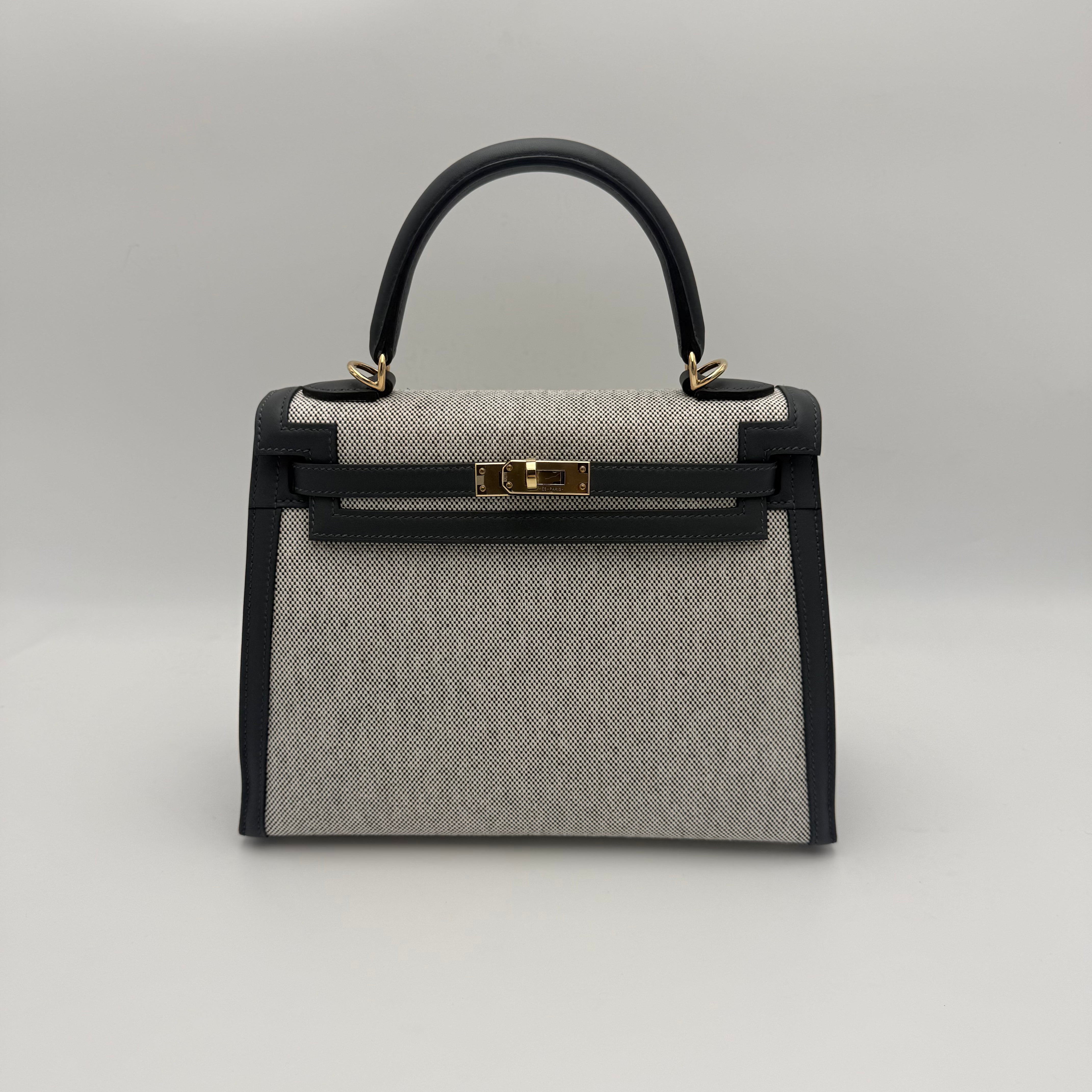 Hermès - Kelly 25 - gris misty