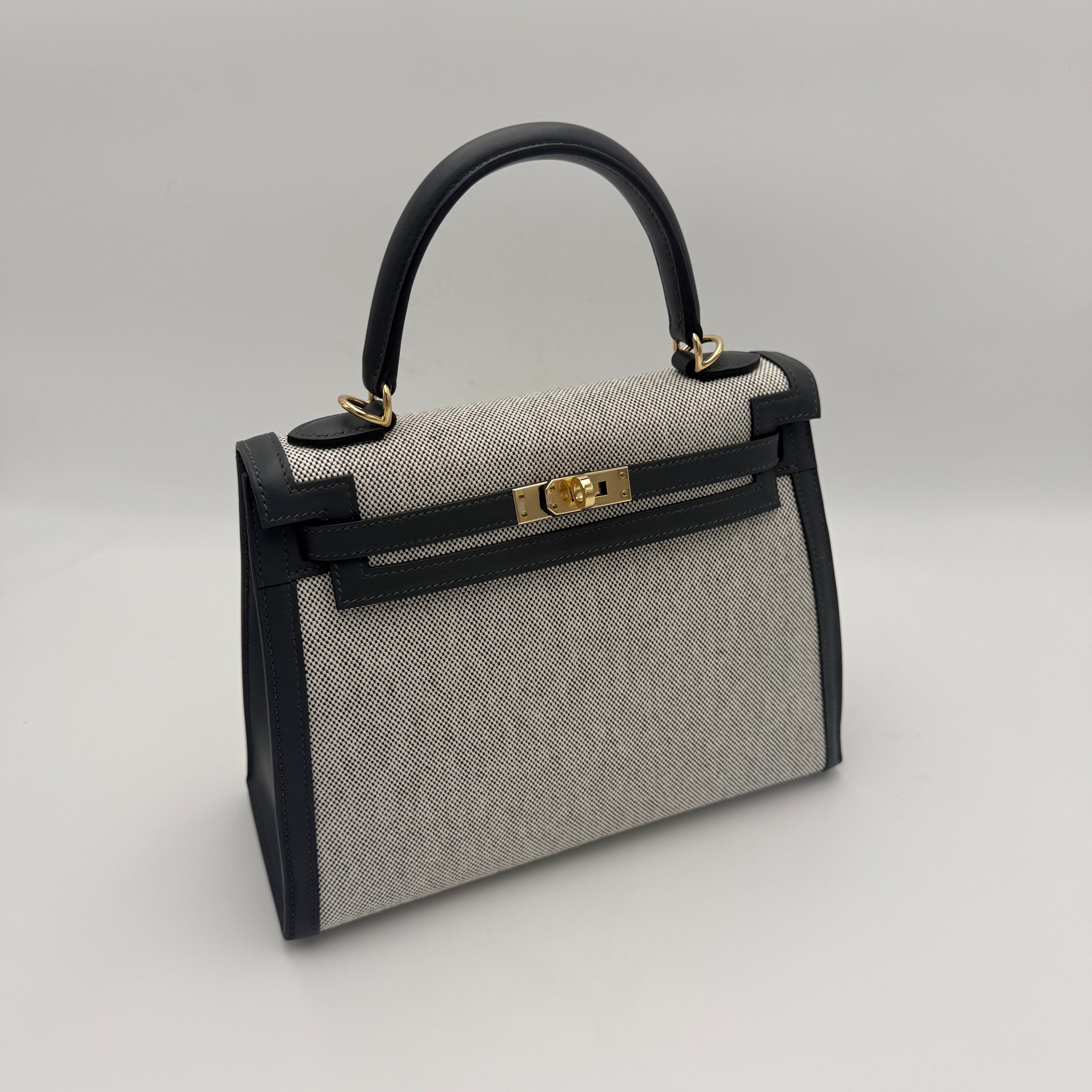 Hermès - Kelly 25 - gris misty