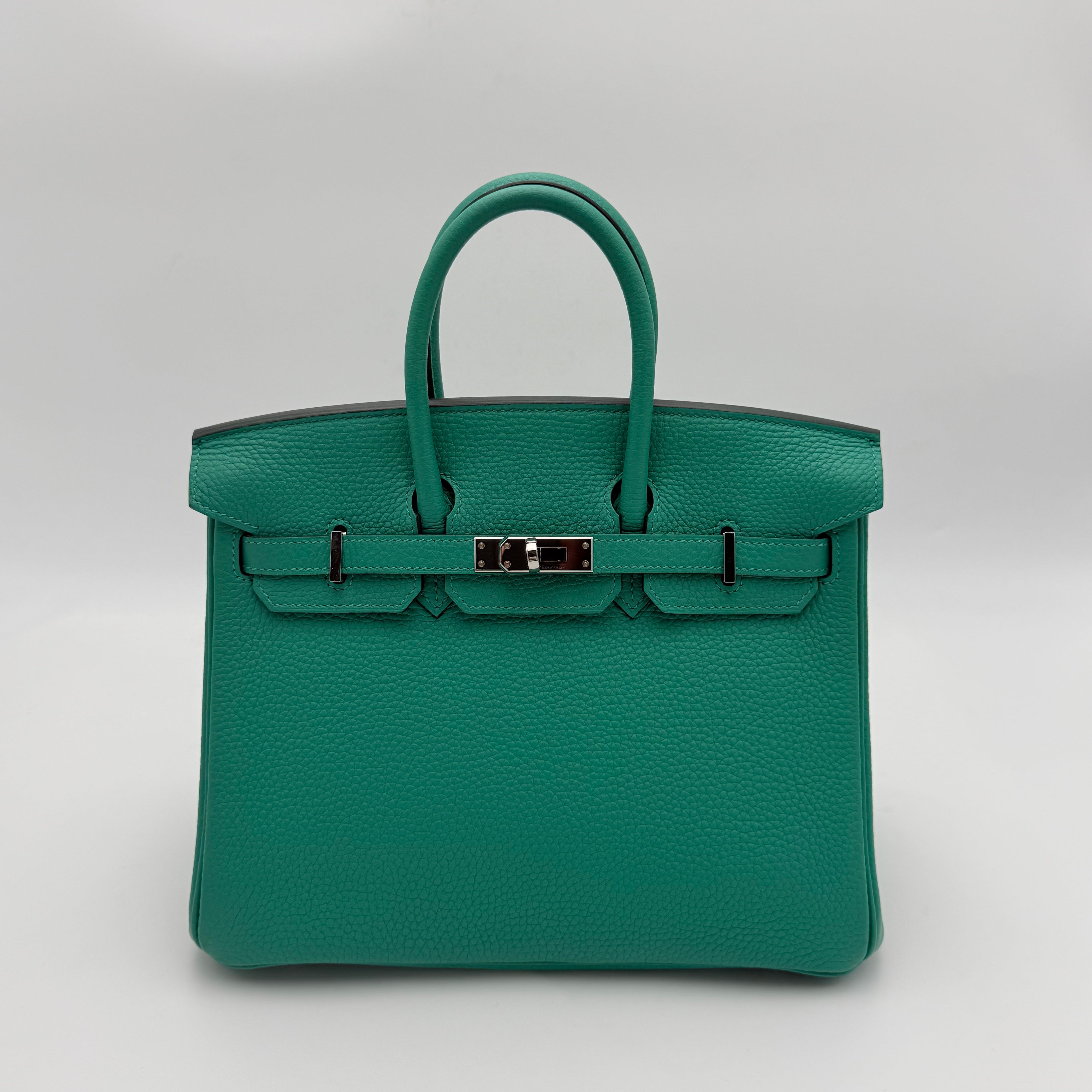 Hermès - Birkin 25 - Vert verone